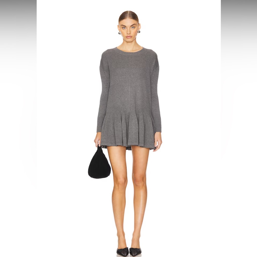 REVOLVE  Free People Time on My Side Mini Dress Drop Waist Old Money Twee